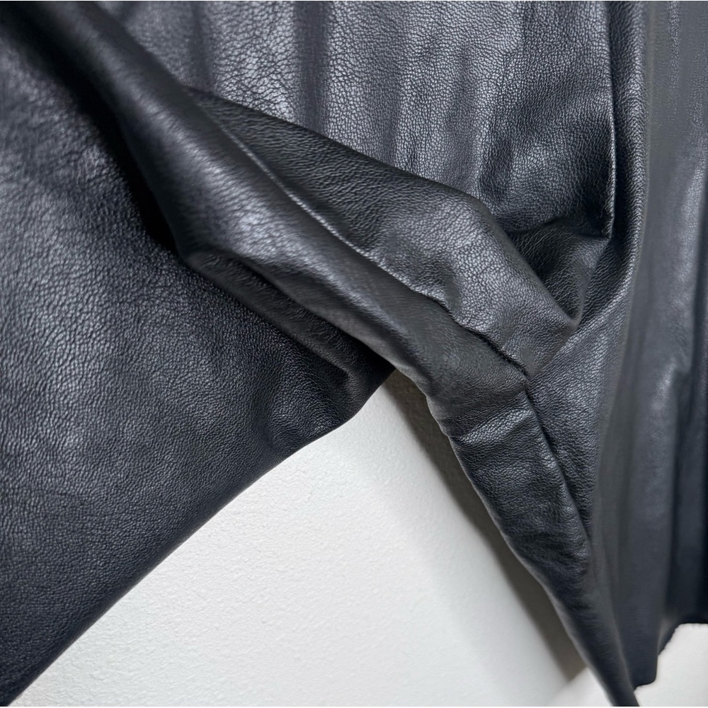 Commando Faux Leather Bike Shorts Black Women’s Small NWT High Rise Biker - Picture 7 of 8